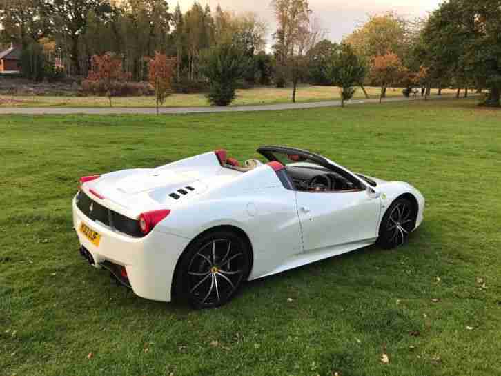 Ferrari 458 spyder dct 2012 cat b