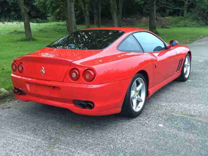 Ferrari 550 Maranello manual LHD left hand drive 16,000 miles only from new