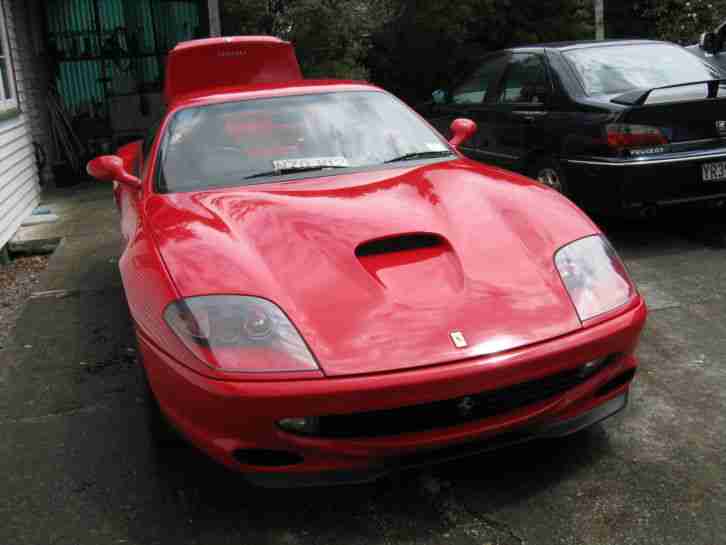Ferrari 550 marnello six speed manual rare red on red