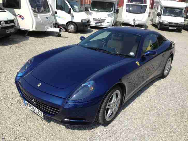 Ferrari 612 Scaglietti 2006 27,900 miles Tour de France Blue with Beige RHD