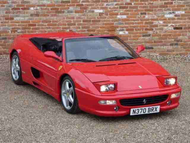 Ferrari F355 3.5 Spider 2dr LEFT HAND DRIVE - MANUAL PETROL MANUAL 2000/N
