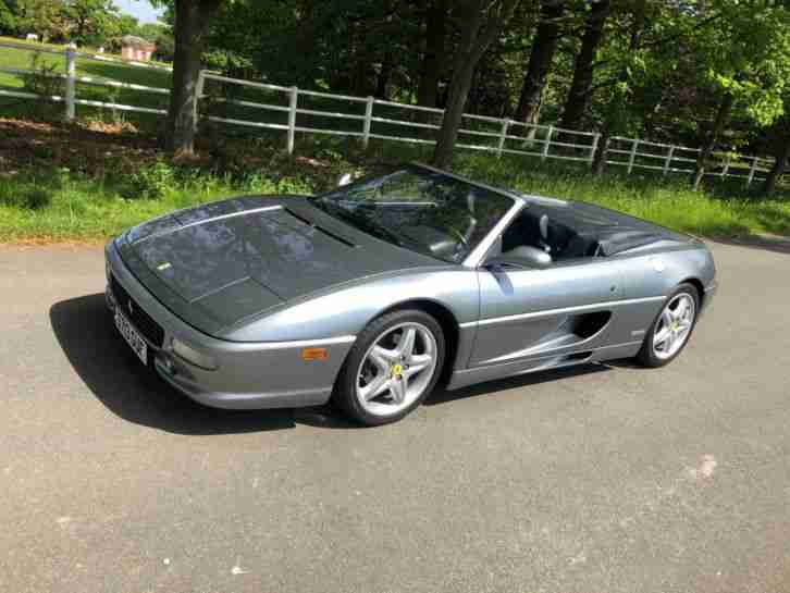 Ferrari F355 Spider F1 (semi Auto) LHD 1999 Grey 355 convertible