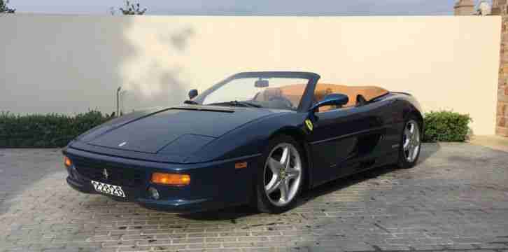 Ferrari F355 Spider. Ferrari car from United Kingdom