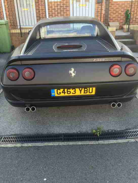 F355 satin black replica