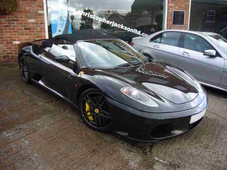 Ferrari F430 F1 Spider 2009 09 Nero 21900 miles