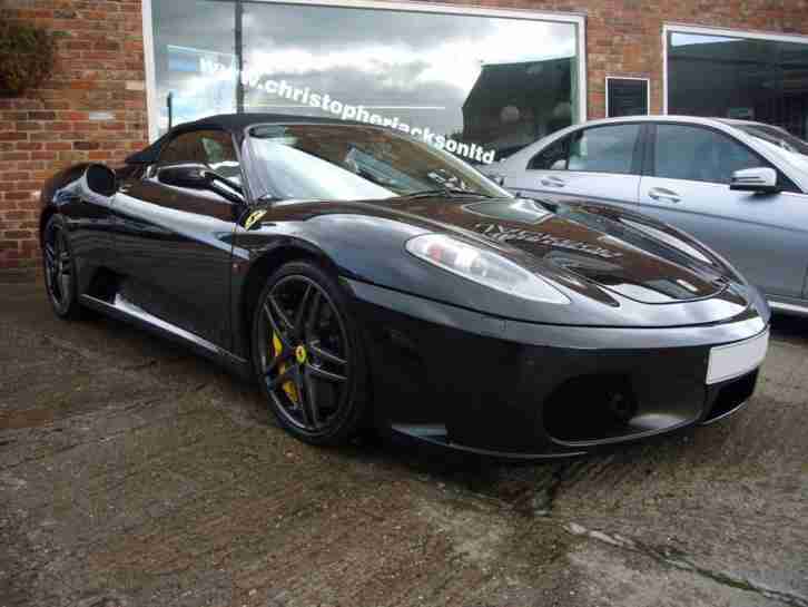 Ferrari F430 F1 Spider 2009 09 Nero 21900 miles