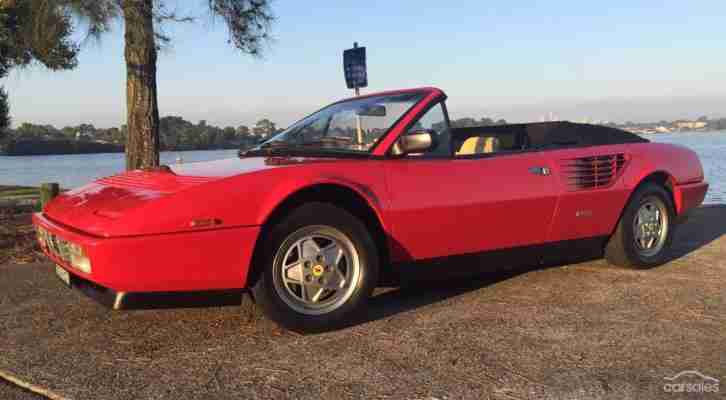 Ferrari Mondial 1986 Cabrio - Located in Sydney Australia AMAZING HISTORY