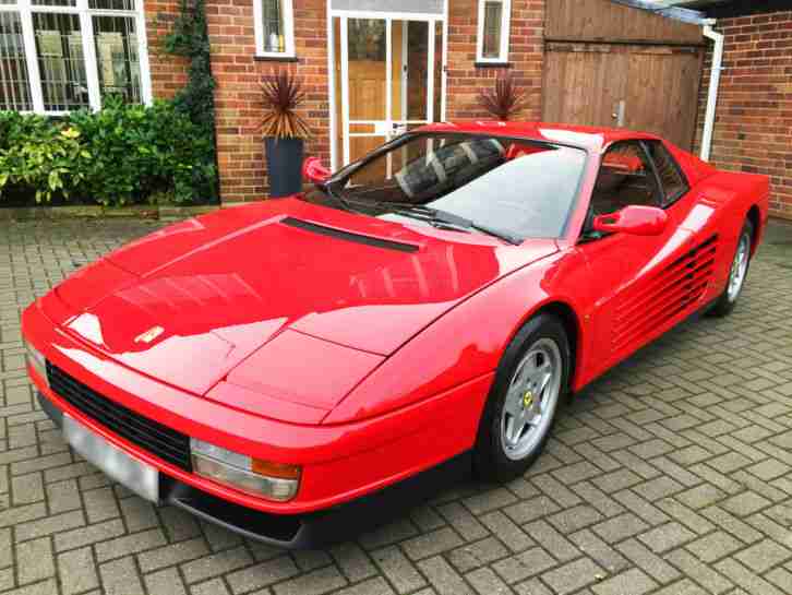 Ferrari Testarossa 2 Owners 39k Miles Absolutely Stunning Condition