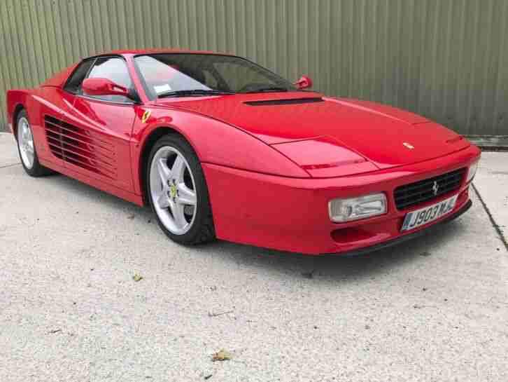 Ferrari Testarossa 512TR LHD with low mileage and service history Stunning