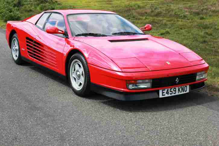 Ferrari Testarossa LHD 308 348 456 550 1987 Only 41000 Miles Stunning