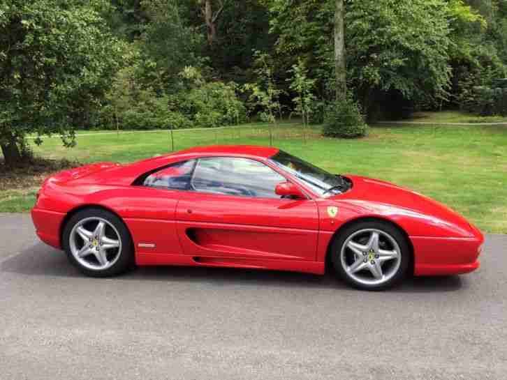 Ferrari f355 berlinetta red 1998 engine 5.2 LHD manual