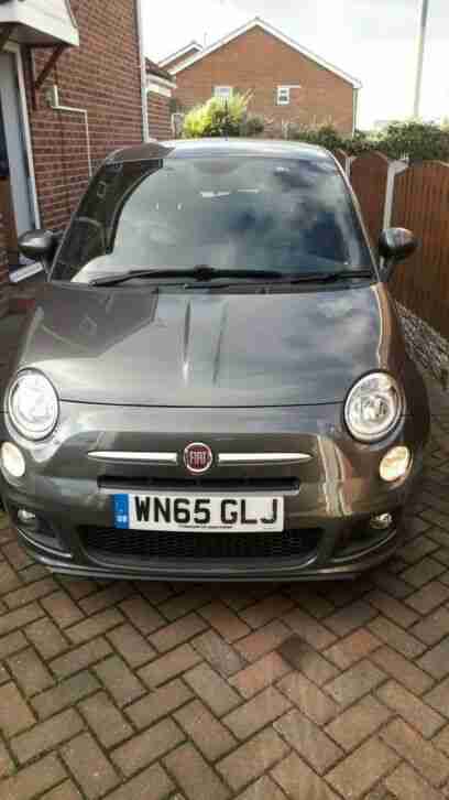 Fiat 500 2015 SPORT 65 plate