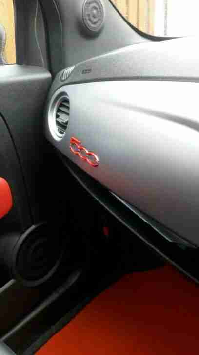 Fiat 500 2015 SPORT 65 plate