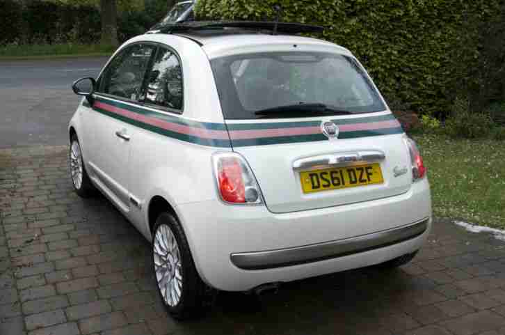 500 GUCCI EDITION 1.2 2012 LIGHT DAMAGED SALVAGE. car for