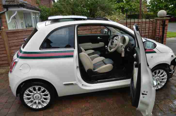 Fiat 500 GUCCI EDITION 1.2 2012 LIGHT DAMAGED SALVAGE
