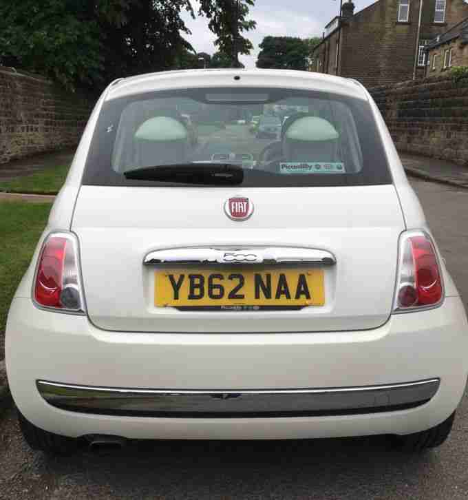 Fiat 500 Lounge 1.2 White