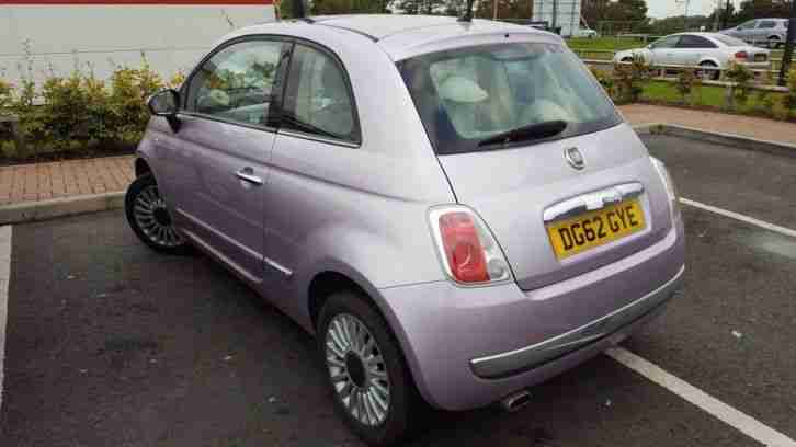 Fiat 500 Lounge rare pink