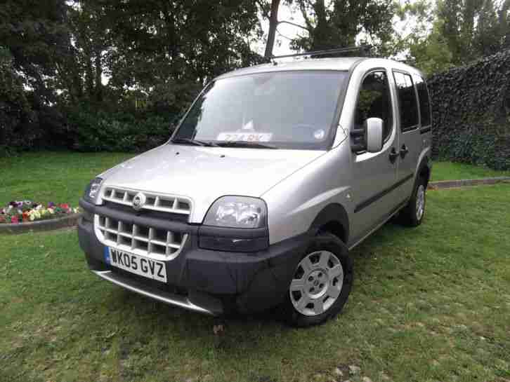 Fiat Doblo 1.9L JTD LEFT HAND DRIVE LHD UK PLATE