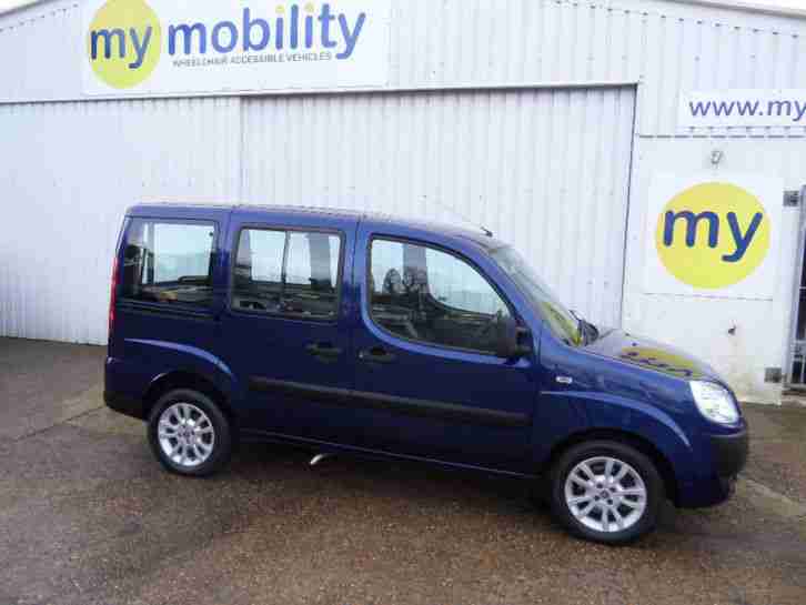 Fiat Doblo 5 Seat Wheelchair Accessible Disability Adapted Car WAV