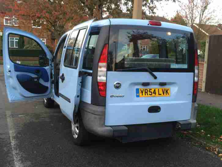 Fiat Doblo Diesel Wheelchair ramp access winch low mileage excellent condition