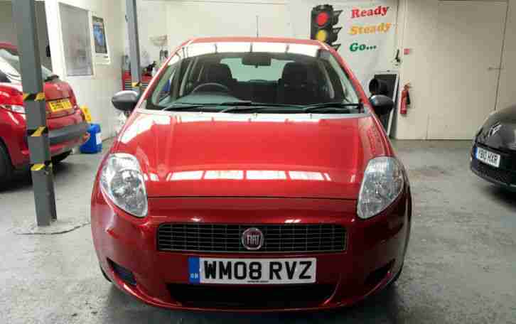Fiat Grande Punto 1.2 8v Active 5dr 2008 + FSH + 12 Months MOT & Warranty