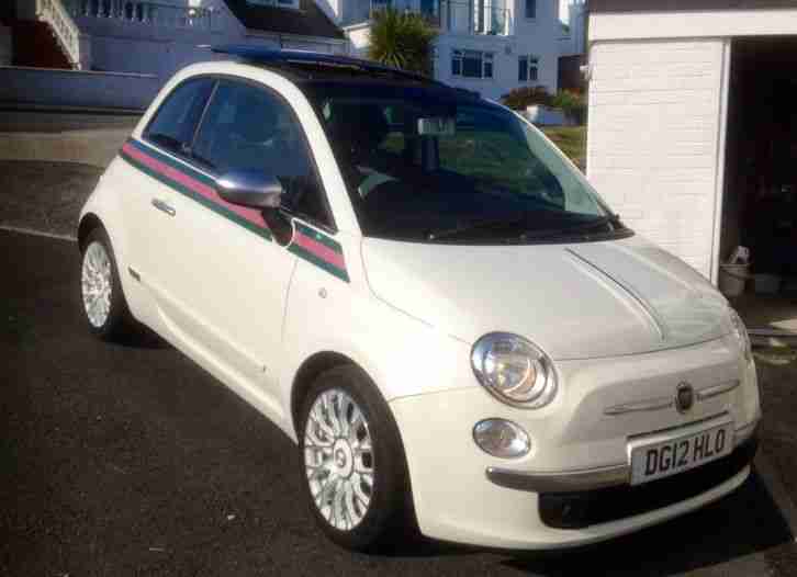 Fiat Gucci 500. Fiat car from United Kingdom