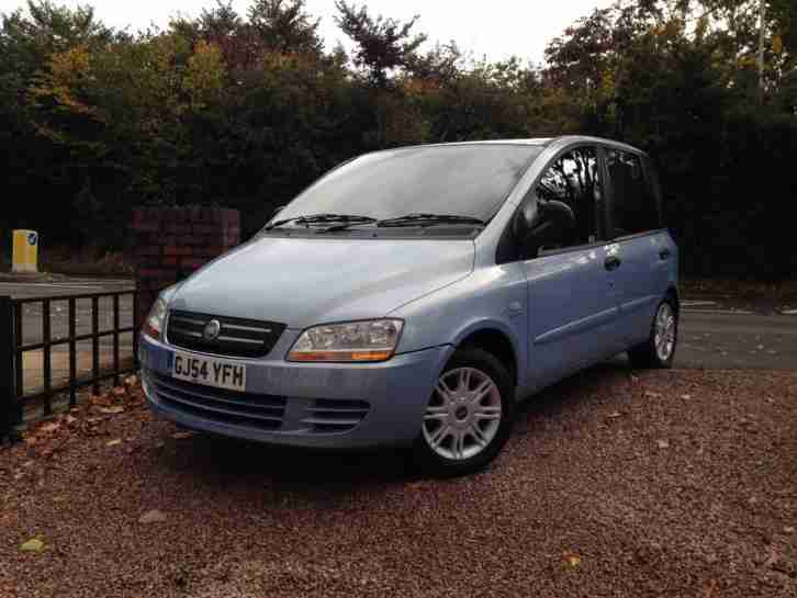 Fiat Multipla 1.6 16v Eleganza 2004 service history