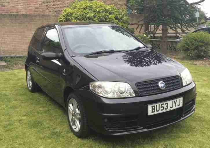 Fiat Punto 1.2. Fiat car from United Kingdom