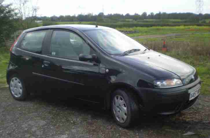 Fiat Punto 1.2. Fiat car from United Kingdom