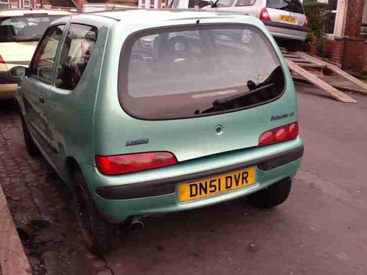 Fiat Seicento 1.1 2001 SX FULL MOT , ELECTRIC WINDOWS , CHEAP INSURANCE
