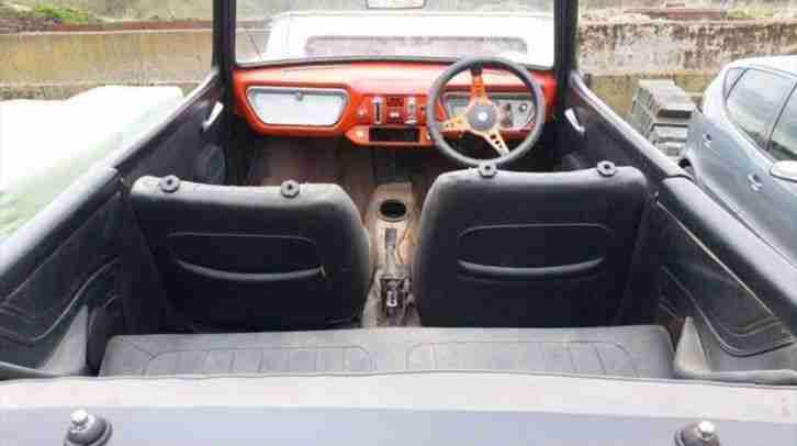 Ford Anglia 105e convertible hot rod classic retro flip front bubble arched