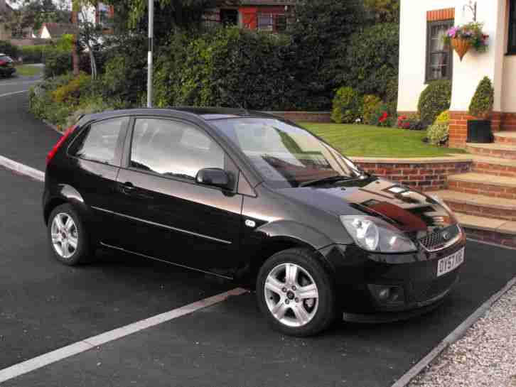 Ford Fiesta 1.2 Zetec 2007 Black Great Condition