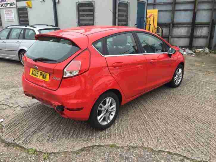 Ford Fiesta Zetec, 2015 ,5Door ,1.2 Petrol, Cat C