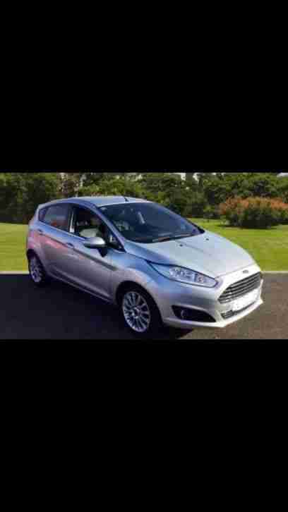 Ford Fiesta titanium. Ford car from United Kingdom