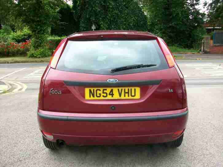 Ford Focus 1.6i 16v LX 5dr PEPPER RED P/X TO CLEAR
