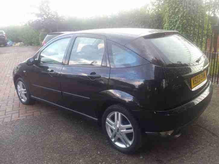 Ford Focus 1.6i 16v Zetec 2001 5DR BLACK 124K EXCAPTIONAL CONDITION TAX MOT