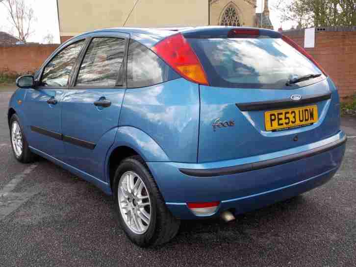 Ford Focus 1.8TDCi 115 2003.5MY LX,BLUE,125000 MILES,DIESEL