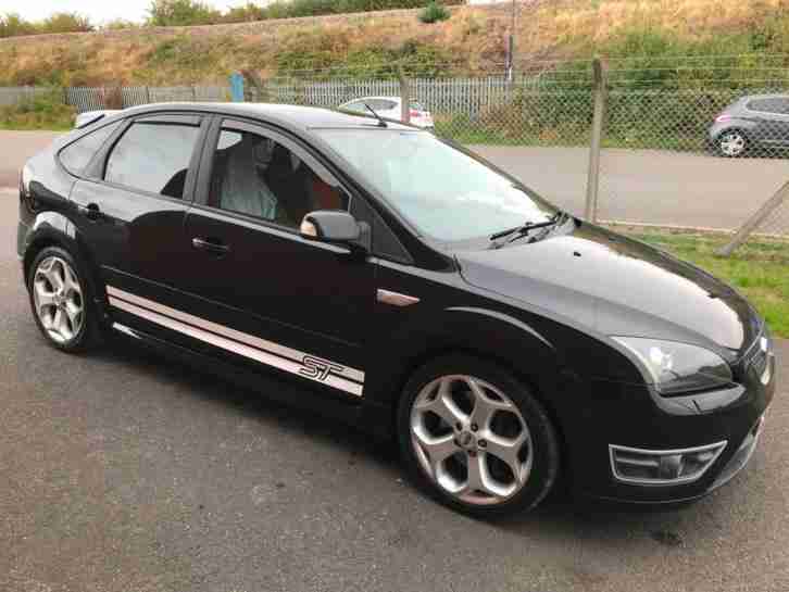 Ford Focus St 225 2007 St2 Black 5 Door 2 5 Hot Hatch Turbo