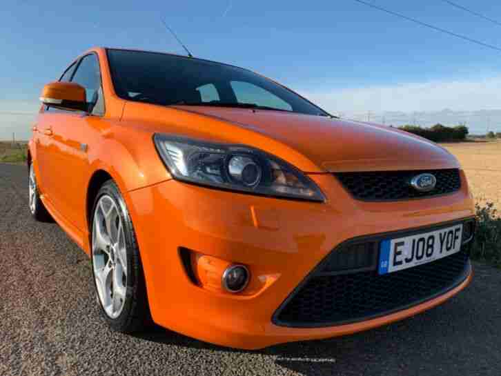 Ford Focus ST-3 STANDARD UNMODIFIED 2008 2.5 Orange 5dr - GREAT CONDITION