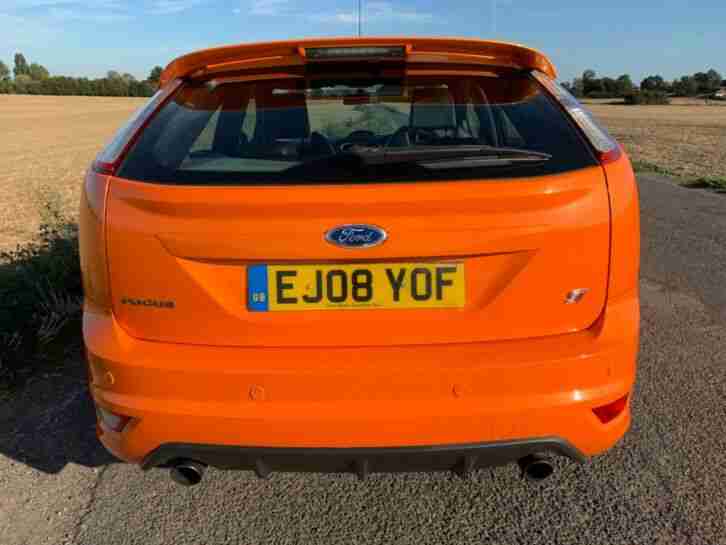 Ford Focus ST-3 STANDARD UNMODIFIED 2008 2.5 Orange 5dr - GREAT CONDITION