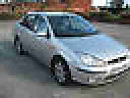Ford Focus Saloon. Isuzu car from United Kingdom