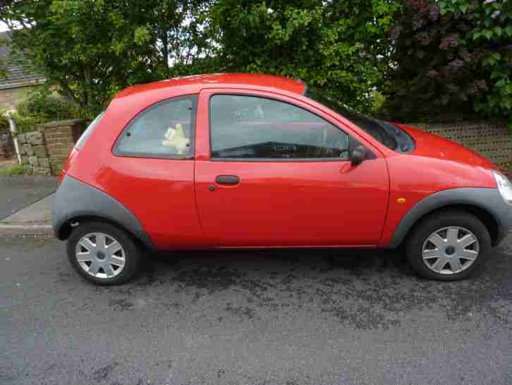 Ford KA Red 2004 Well Cared For! Low Mileage: 18,869 Lady Owner