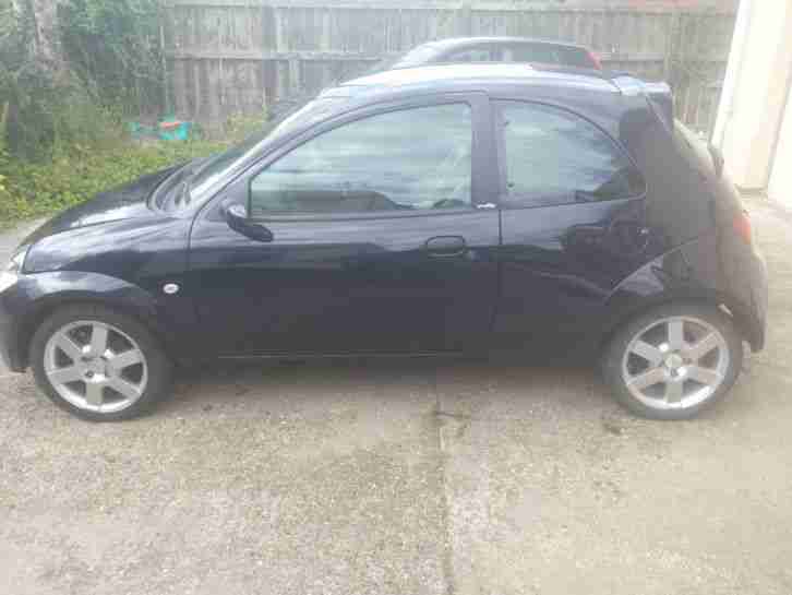 Ford KA Sport 2005 1600cc, Dark Blue, Genuine Mileage 27,826.