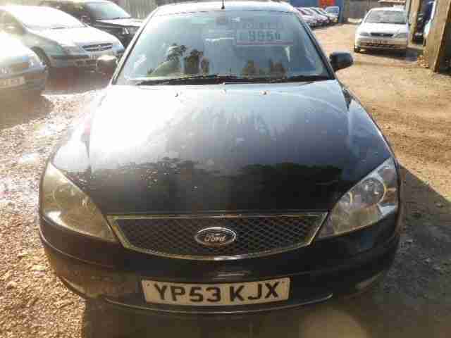 Mondeo 2.5 auto 2003 Ghia X Black Tan