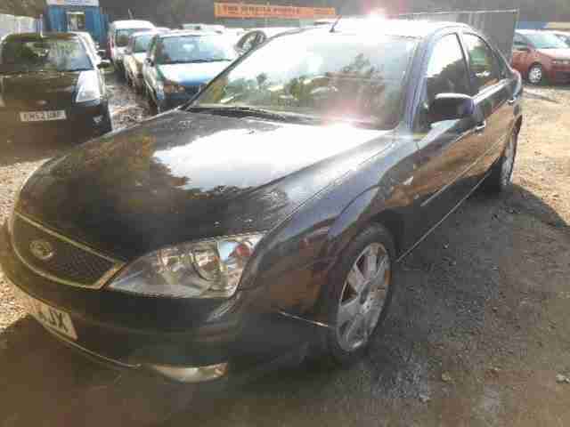 Ford Mondeo 2.5 auto 2003 Ghia X Black Tan Leather