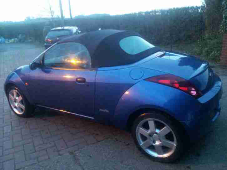 Ford Streetka CONVERTIBLE 1.6 2003 Luxury FULL LEATHER 57000MILES EX CONDITION