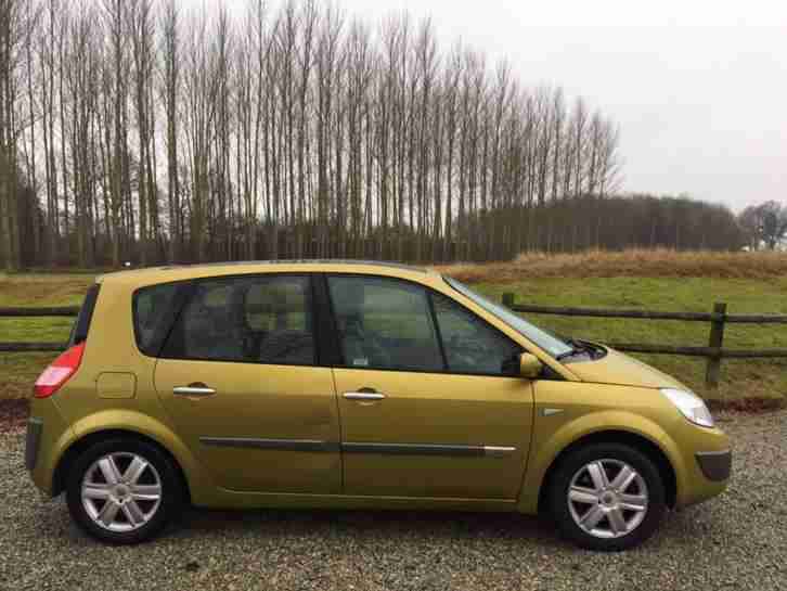French registered Renault scenic 1.9 DCI