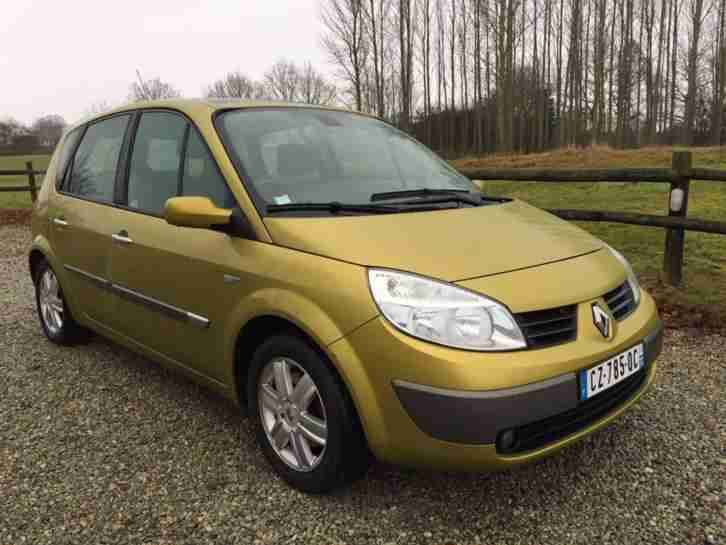 French registered Renault scenic 1.9 DCI
