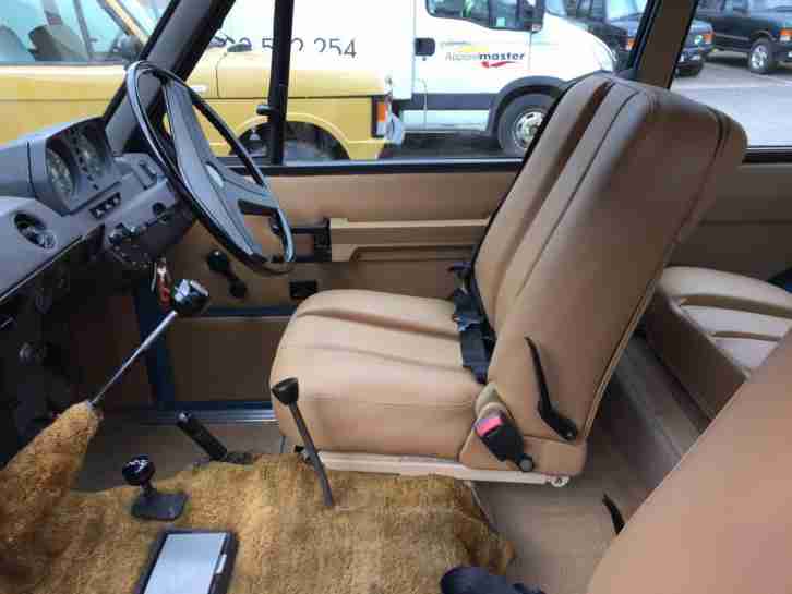Fully Restored by Kingsley Cars Early RANGE ROVER 2 Door SUFFIX A Tuscan Blue