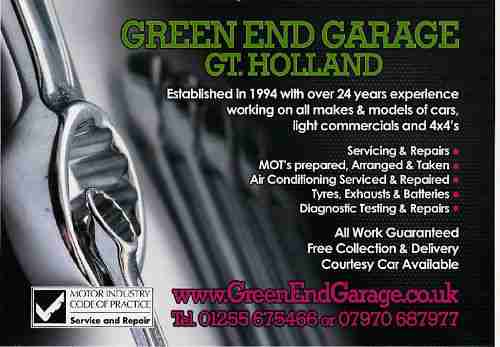 GREEN END GARAGE BUYS AND SELLS QUALITY CARS